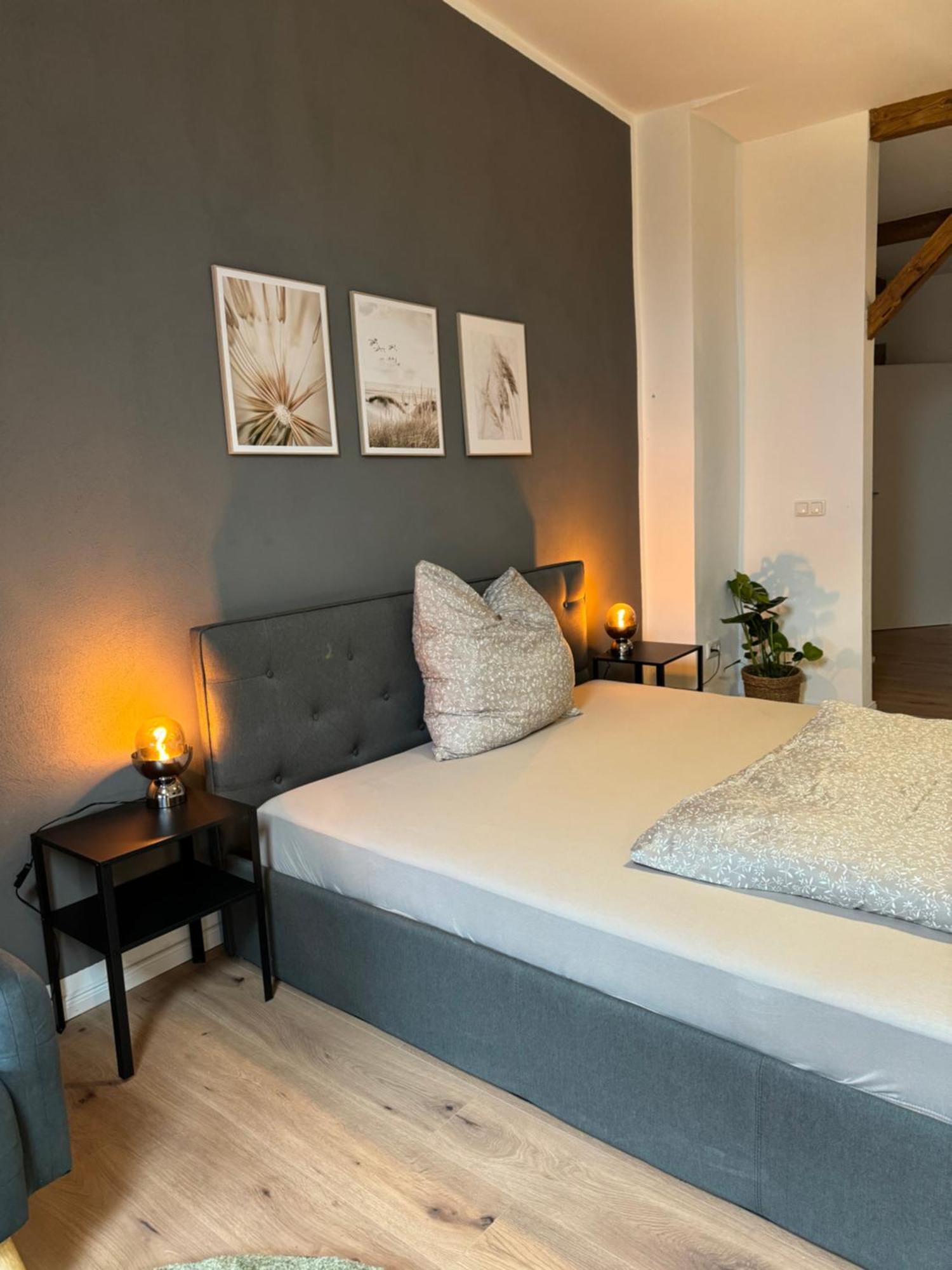 Appartement "Nina"Im Dachgeschoss, Inklusive Parkplatz Halle  Ngoại thất bức ảnh